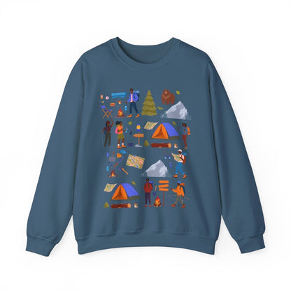 Camping and Hiking Sweatshirt - The Trini Gee