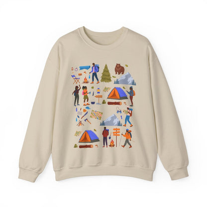 Camping and Hiking Sweatshirt - The Trini Gee