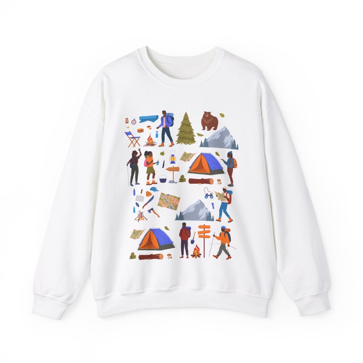 Camping and Hiking Sweatshirt - The Trini Gee