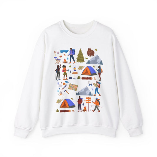 Camping and Hiking Sweatshirt - The Trini Gee