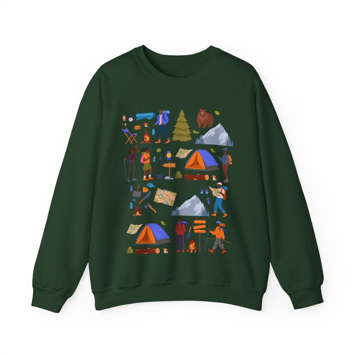 Camping and Hiking Sweatshirt - The Trini Gee