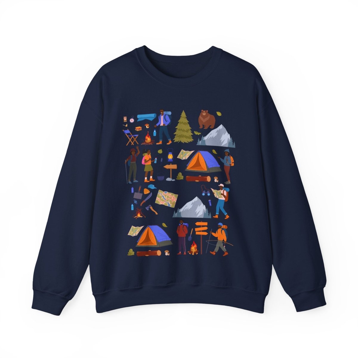 Camping and Hiking Sweatshirt - The Trini Gee