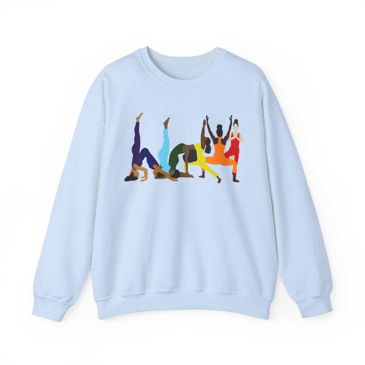 Chakra Yoga Women Sweatshirt - Afrocentric Art by The Trini Gee