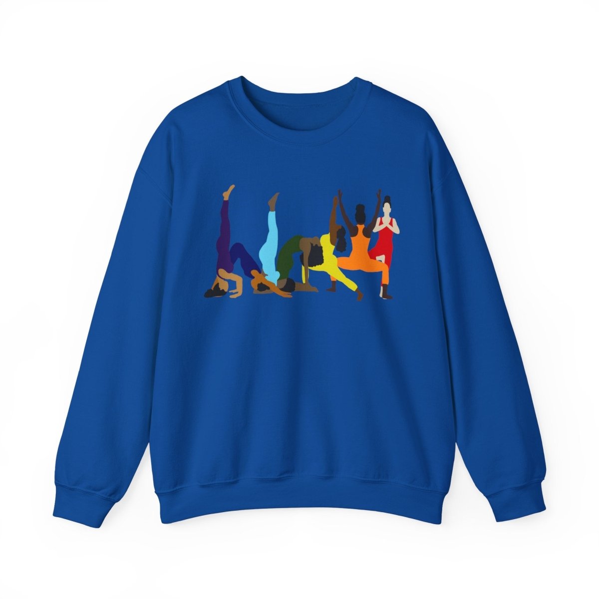 Chakra Yoga Women Sweatshirt - Afrocentric Art by The Trini Gee