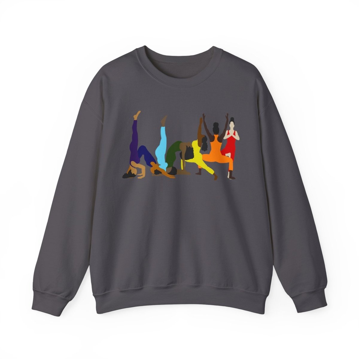 Chakra Yoga Women Sweatshirt - Afrocentric Art by The Trini Gee