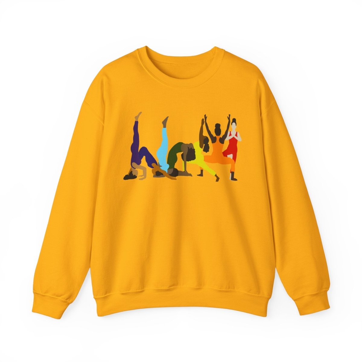 Chakra Yoga Women Sweatshirt - Afrocentric Art by The Trini Gee
