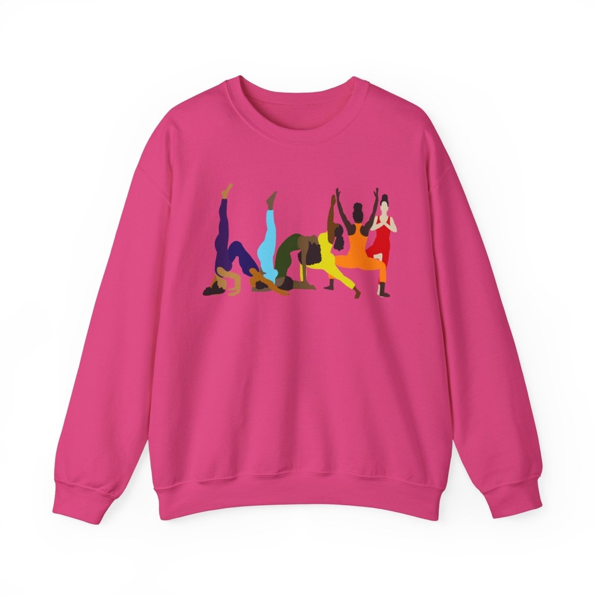 Chakra Yoga Women Sweatshirt - Afrocentric Art by The Trini Gee