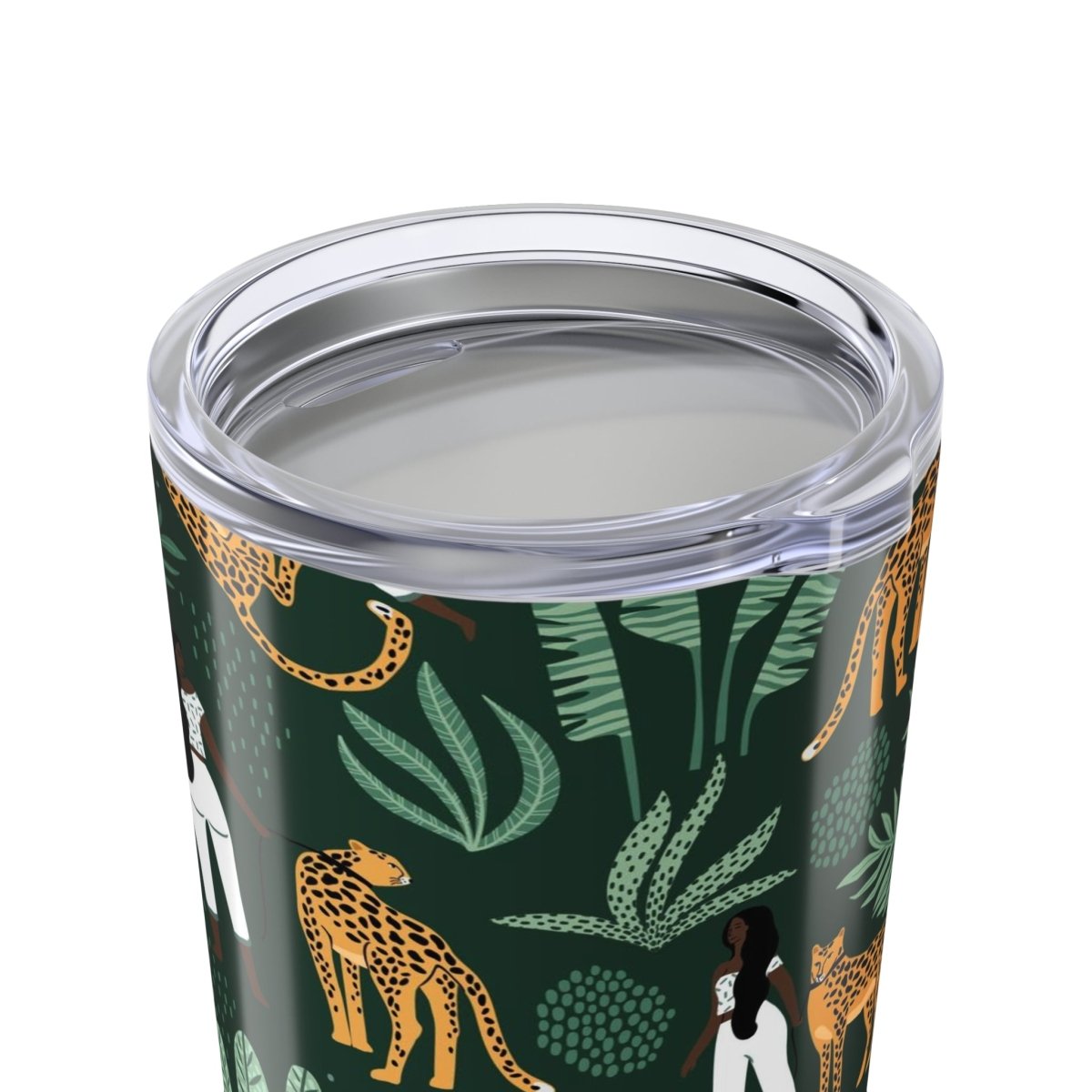 Cheetah Woman 20oz Tumbler - Afrocentric Art by The Trini Gee