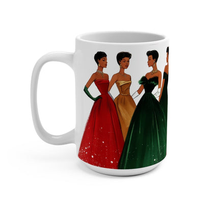 Christmas Fashion Mug - Afrocentric Art by The Trini Gee