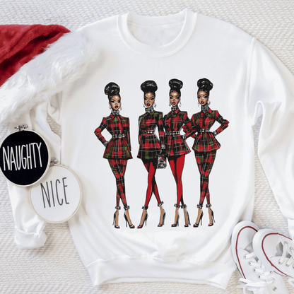 Christmas Fashion Sweatshirt - The Trini Gee