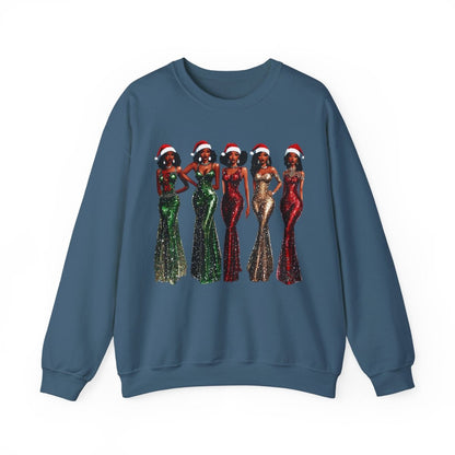 Christmas Gowns Sweatshirt - The Trini Gee
