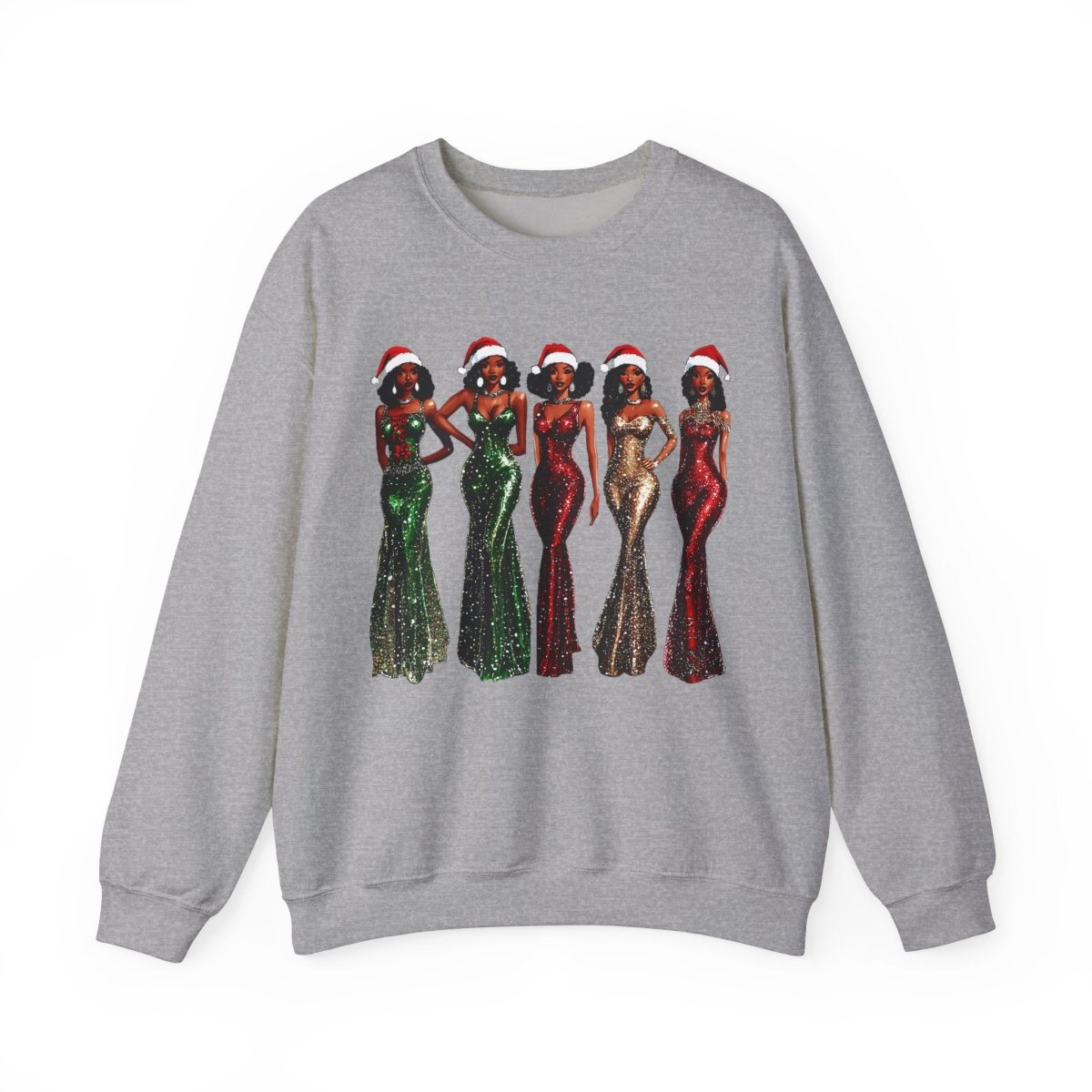 Christmas Gowns Sweatshirt - The Trini Gee