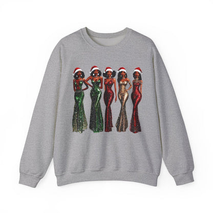 Christmas Gowns Sweatshirt - The Trini Gee