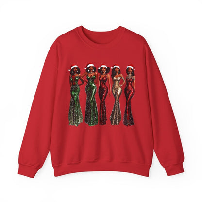 Christmas Gowns Sweatshirt - The Trini Gee