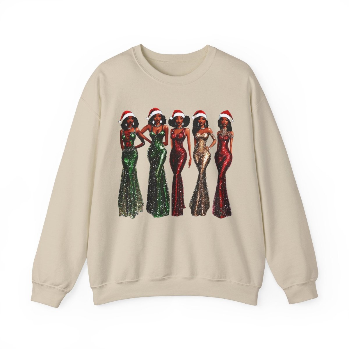 Christmas Gowns Sweatshirt - The Trini Gee