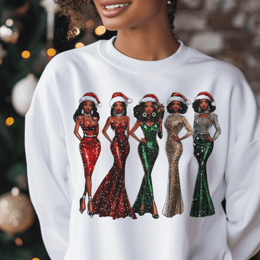 Christmas Party Sweatshirt - The Trini Gee