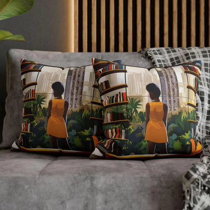 City Library Pillow - The Trini Gee