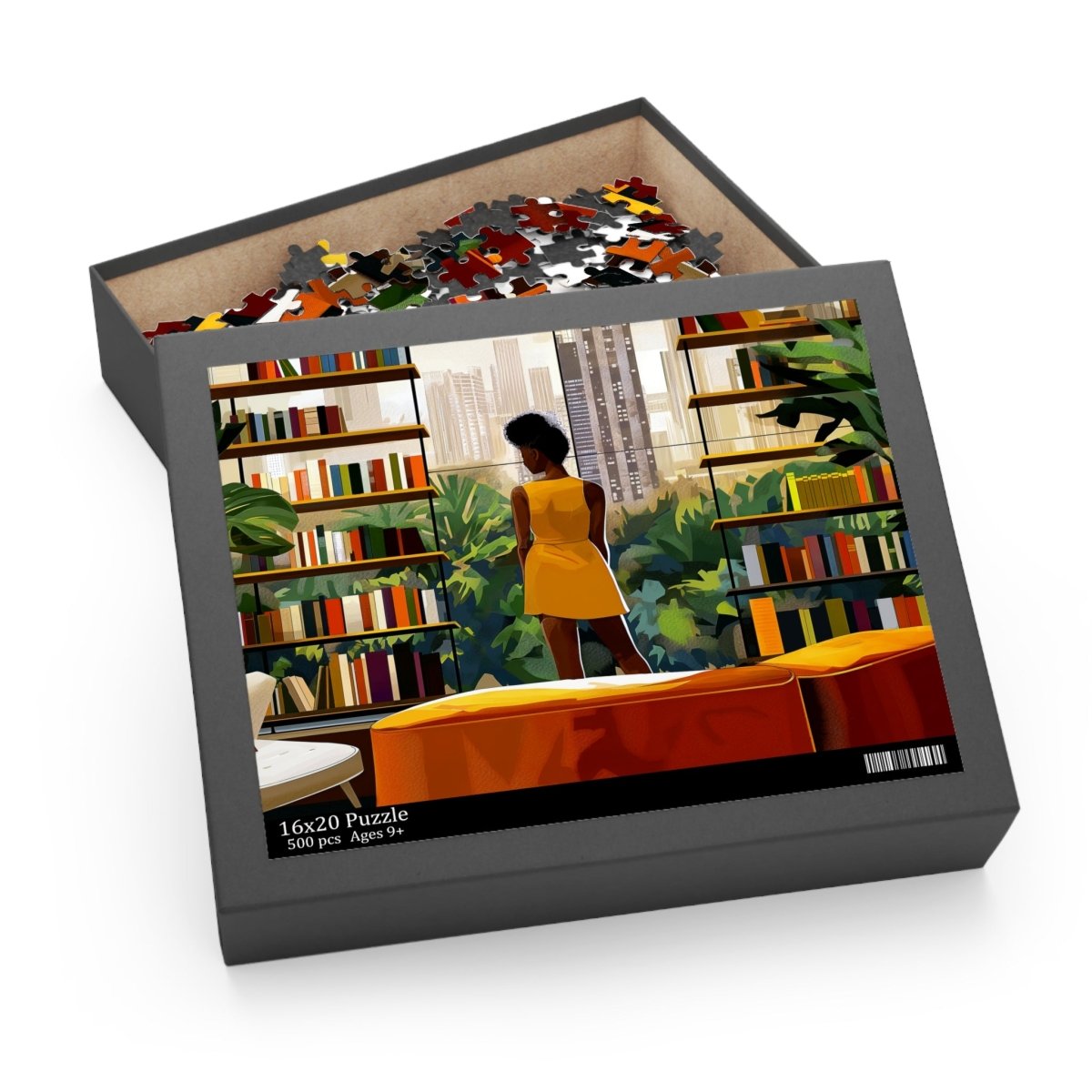 City Library Puzzle - The Trini Gee