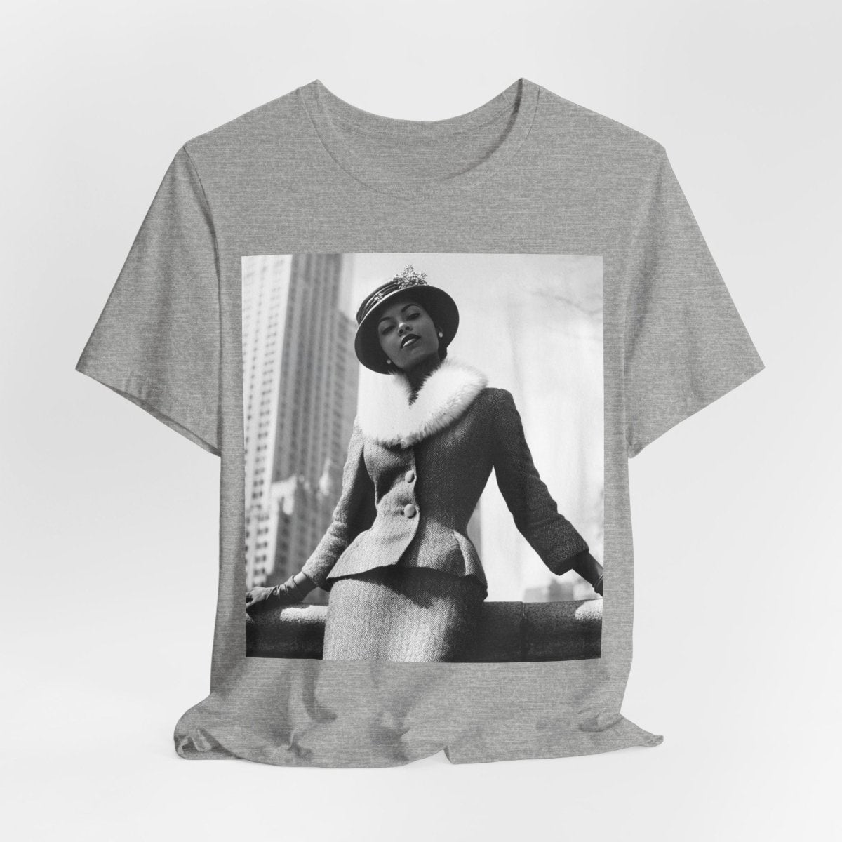 City Woman Glam Shirt - Afrocentric Art by The Trini Gee