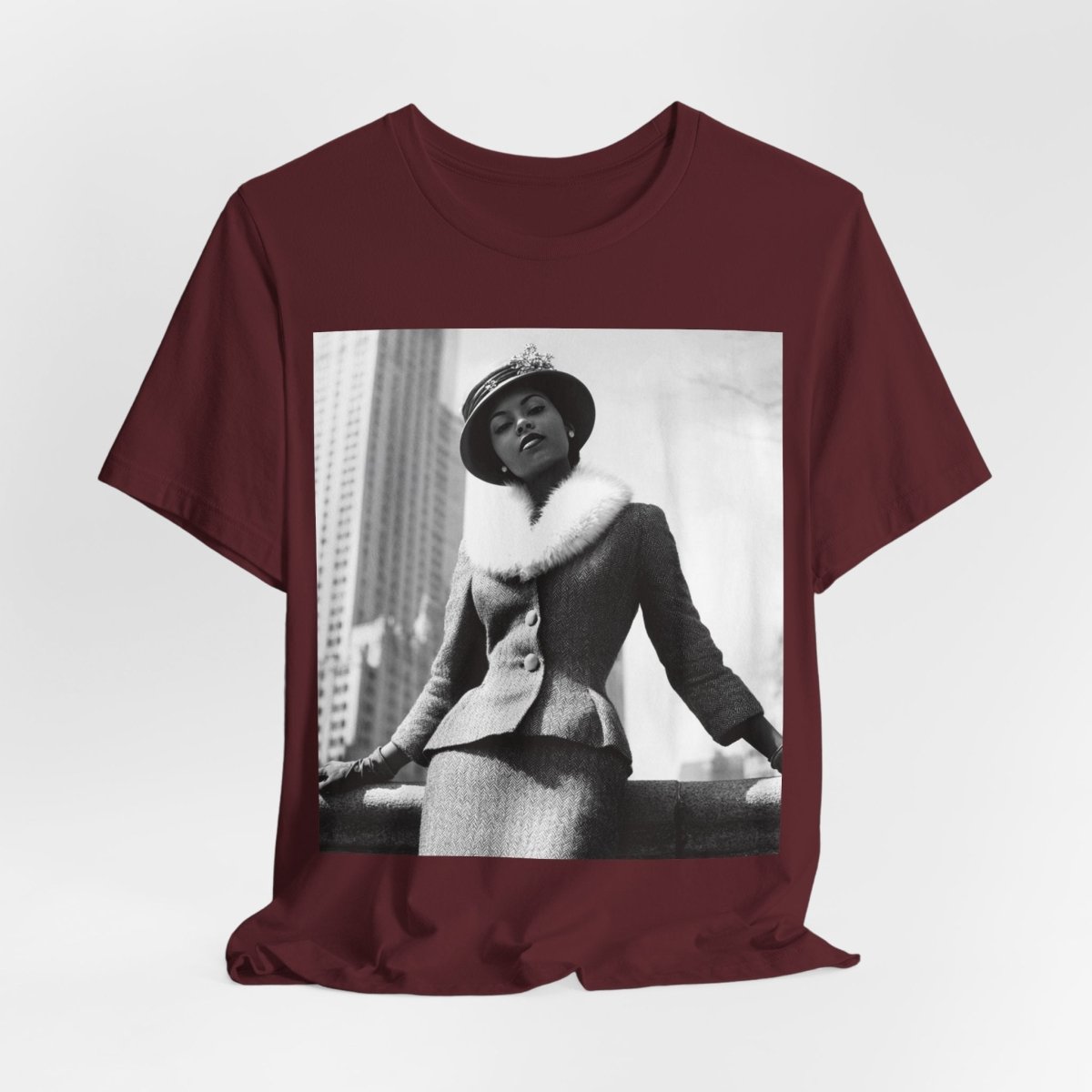 City Woman Glam Shirt - Afrocentric Art by The Trini Gee