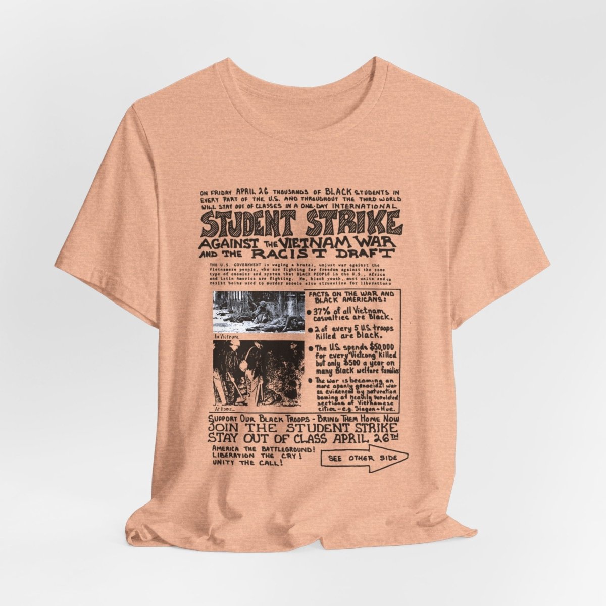 Civil Rights Student Strike Shirt - Afrocentric Art by The Trini Gee