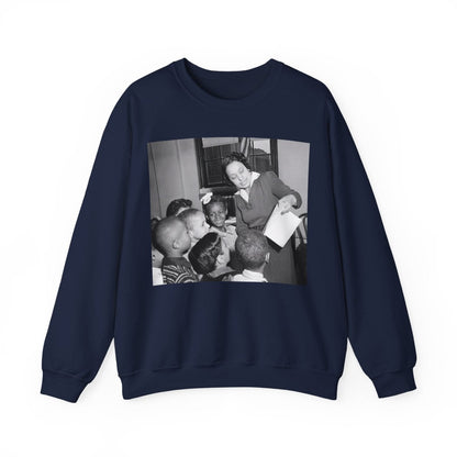 Class Teacher Sweatshirt - Afrocentric Art by The Trini Gee
