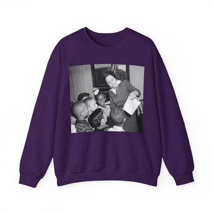 Class Teacher Sweatshirt - Afrocentric Art by The Trini Gee