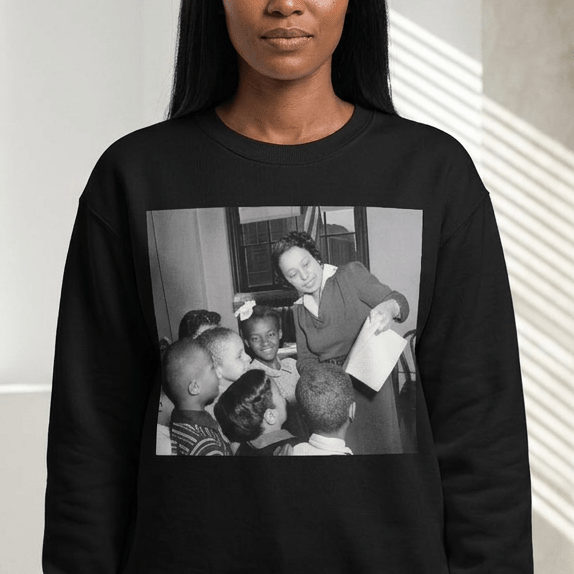 Class Teacher Sweatshirt - Afrocentric Art by The Trini Gee