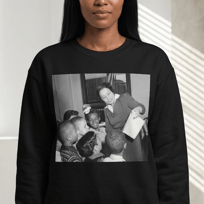 Class Teacher Sweatshirt - Afrocentric Art by The Trini Gee