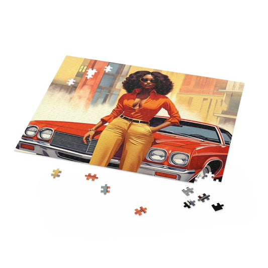 Classic Car Puzzle - The Trini Gee