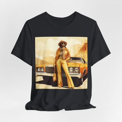 Classic Car Shirt - Afrocentric Art by The Trini Gee