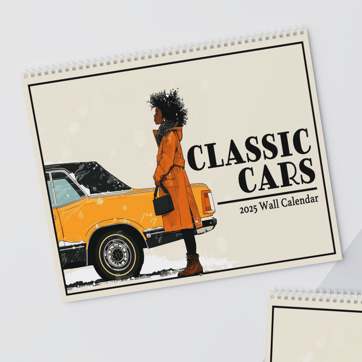 Classic Cars 2025 Wall Calendar - The Trini Gee