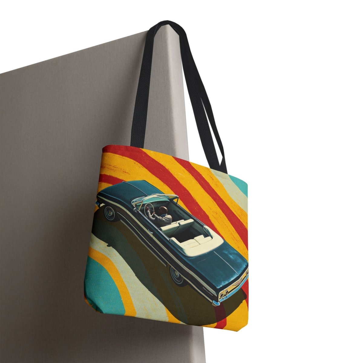 Classic Cruising Tote Bag - Afrocentric Art by The Trini Gee