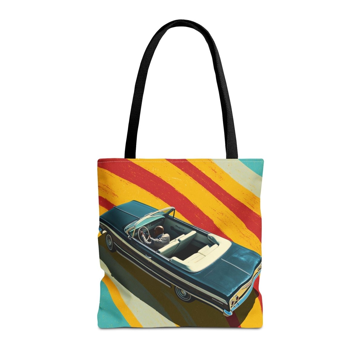 Classic Cruising Tote Bag - Afrocentric Art by The Trini Gee