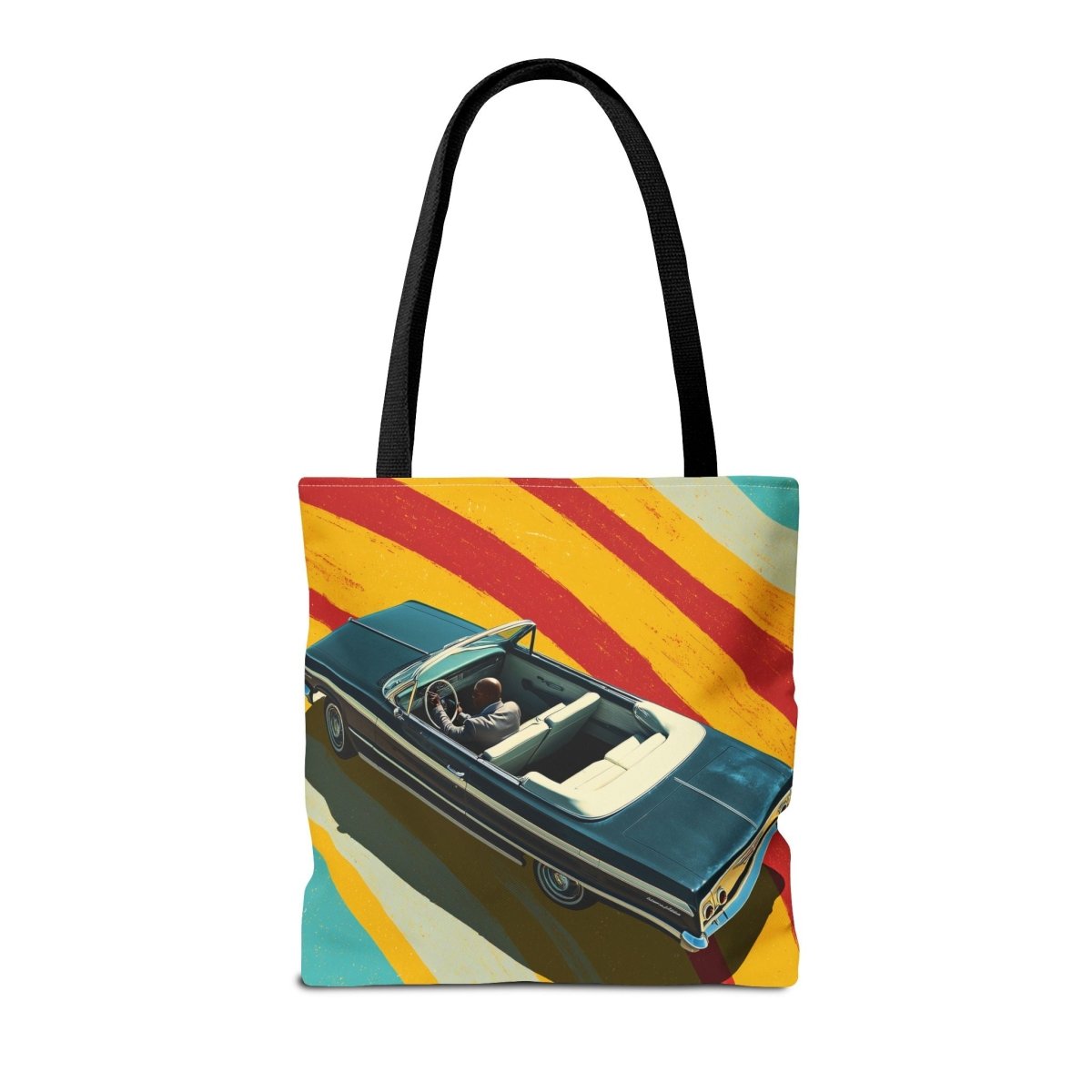 Classic Cruising Tote Bag - Afrocentric Art by The Trini Gee