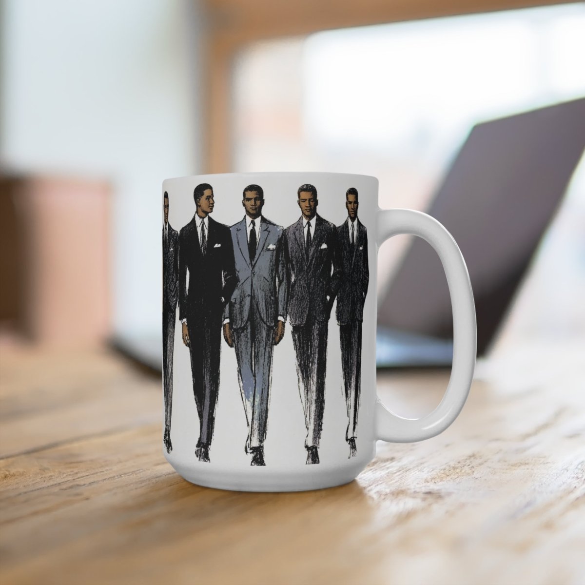 Classic Menswear Mug - Afrocentric Art by The Trini Gee