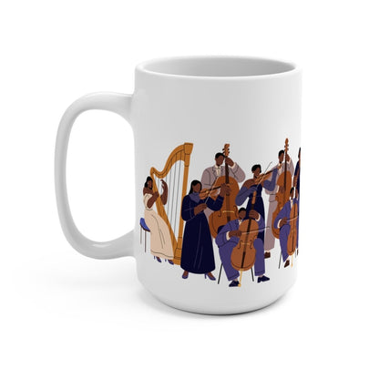 Classical Musicians Mug - Afrocentric Art by The Trini Gee
