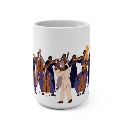 Classical Musicians Mug - Afrocentric Art by The Trini Gee