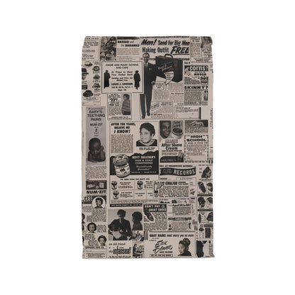 Classified Ads Lunch Bag - Afrocentric Art by The Trini Gee