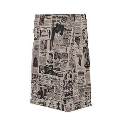 Classified Ads Lunch Bag - Afrocentric Art by The Trini Gee