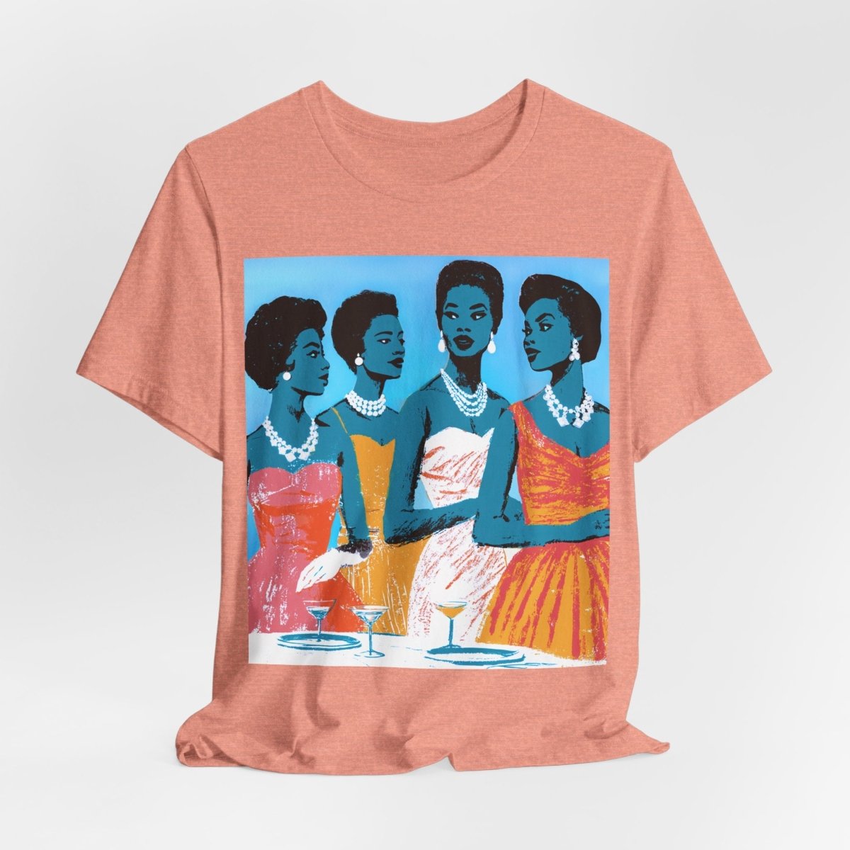 Cocktail Women Shirt - Afrocentric Art by The Trini Gee