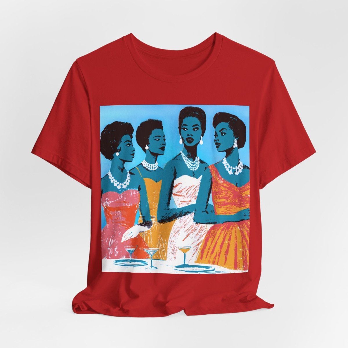 Cocktail Women Shirt - Afrocentric Art by The Trini Gee