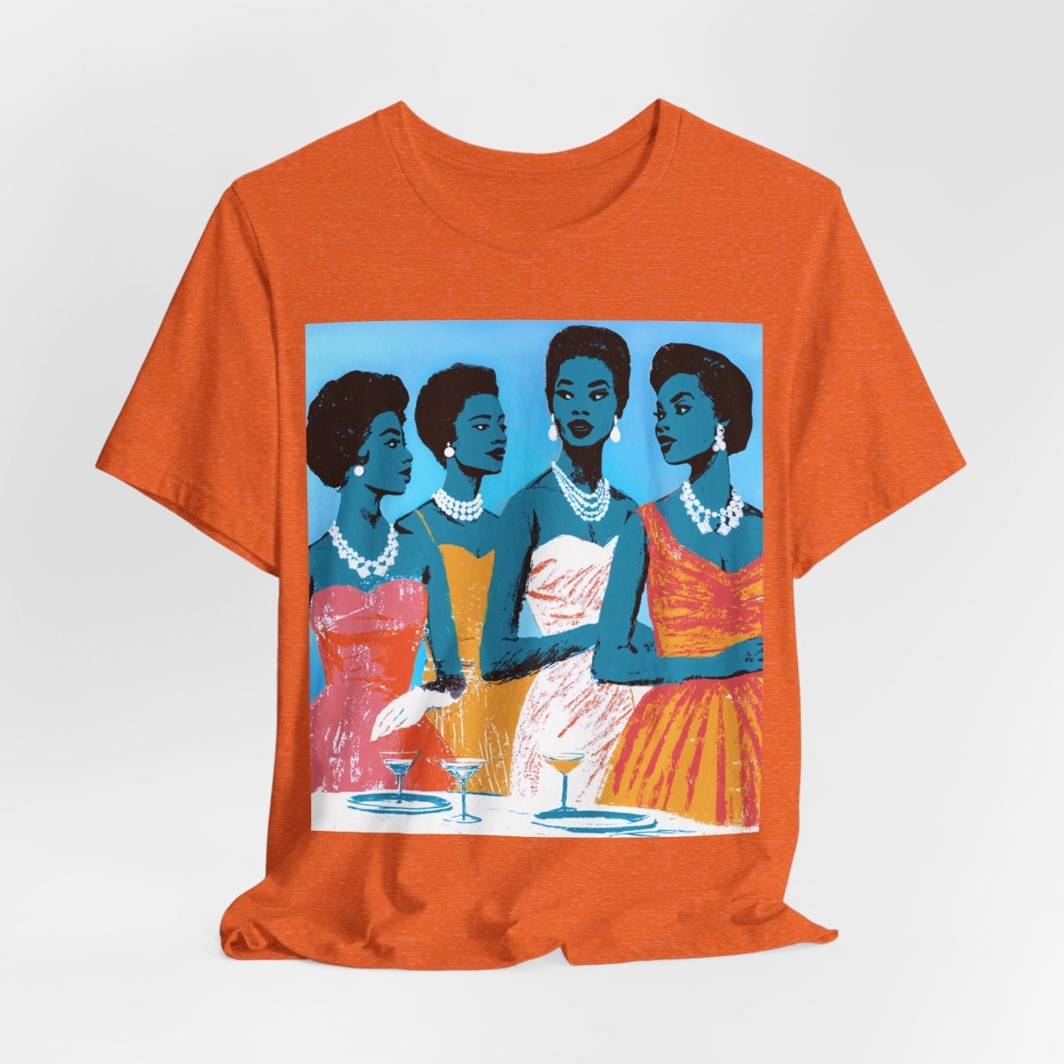 Cocktail Women Shirt - Afrocentric Art by The Trini Gee