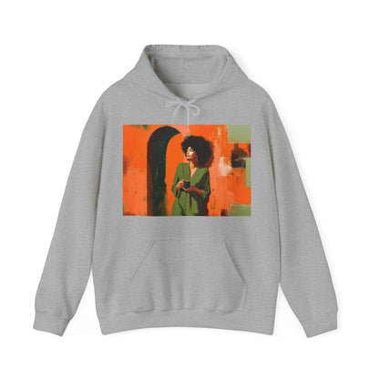 Coffee Lover Hoodie - Afrocentric Art by The Trini Gee