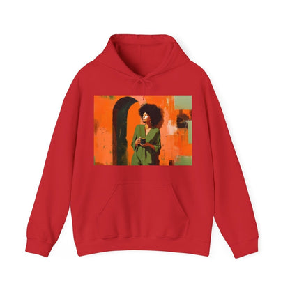 Coffee Lover Hoodie - Afrocentric Art by The Trini Gee