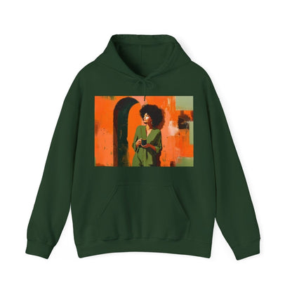 Coffee Lover Hoodie - Afrocentric Art by The Trini Gee