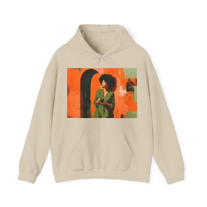 Coffee Lover Hoodie - Afrocentric Art by The Trini Gee