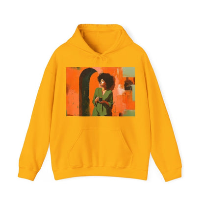 Coffee Lover Hoodie - Afrocentric Art by The Trini Gee