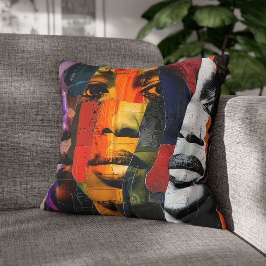 Collage Women Pillow - The Trini Gee