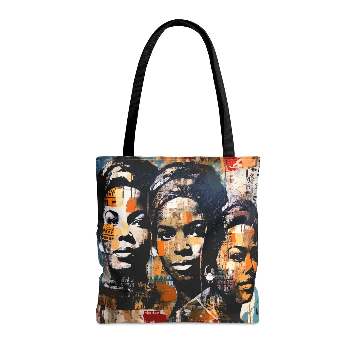Collage Women Tote Bag - Afrocentric Art by The Trini Gee